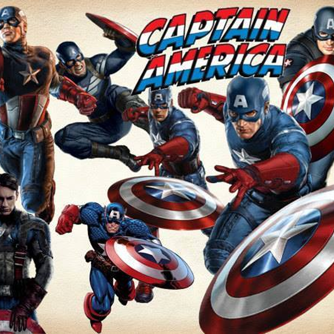 Kit Digital Capitão América  1