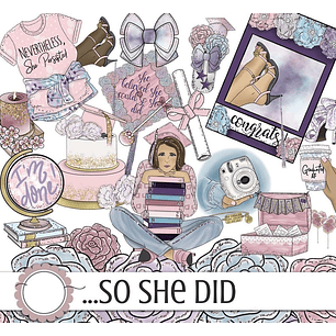 Kit Digital Coisas de Garota 