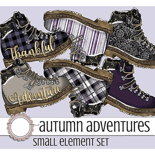 Kit Digital Sapatos de Outono 