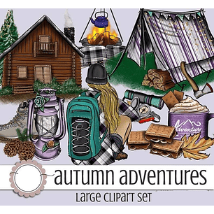 kit Digital Casa de Outono 