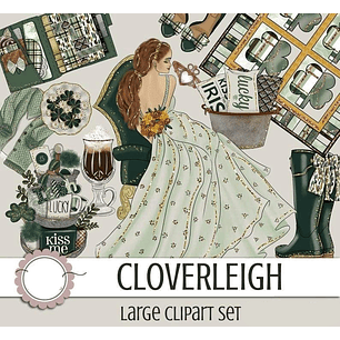 Kit Digital Menina com o vestido do Baile 