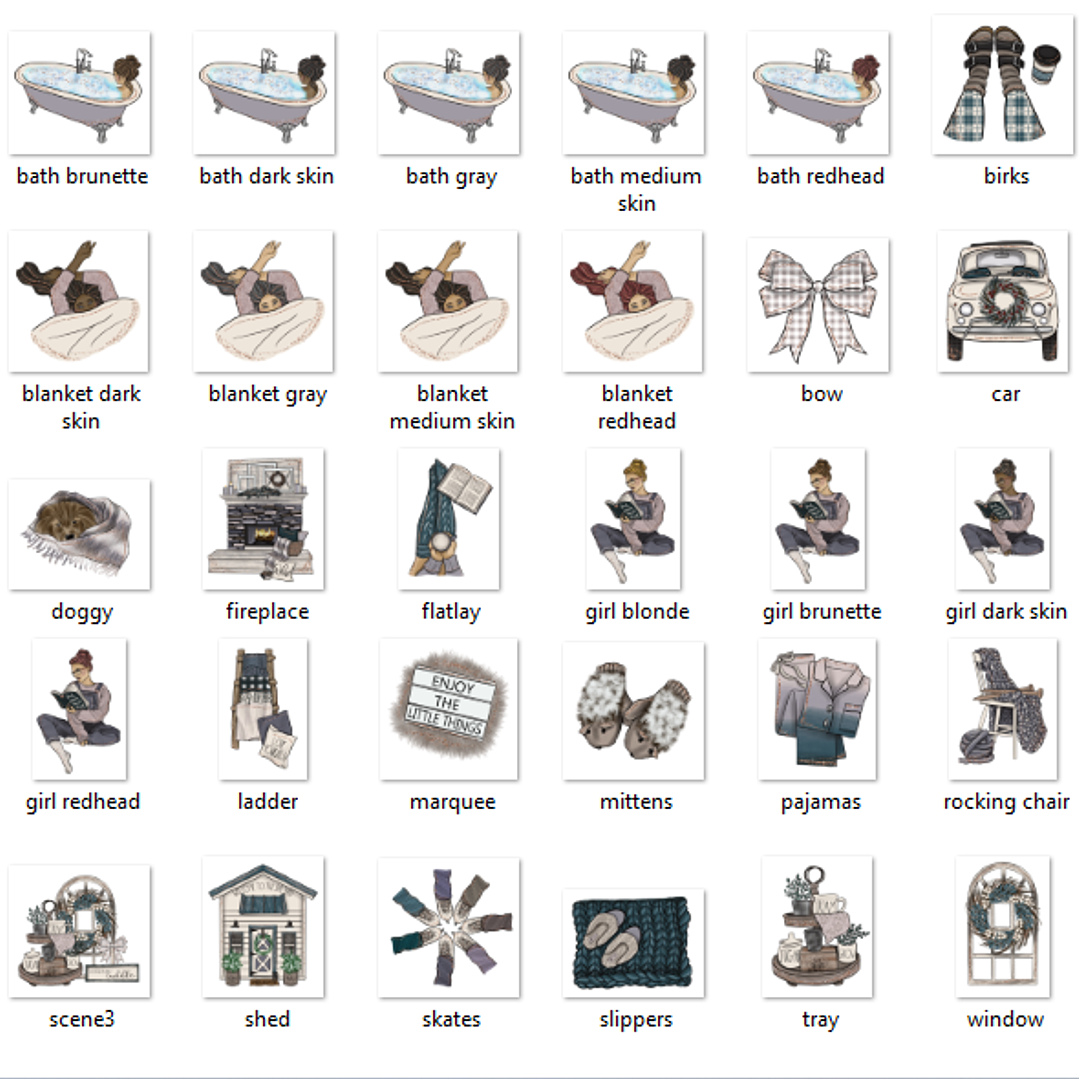 Kit Digital Doce Lar Confortável  2