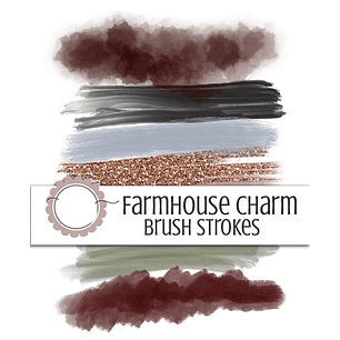 Kit Digital Pinceladas com Charme Campestre 