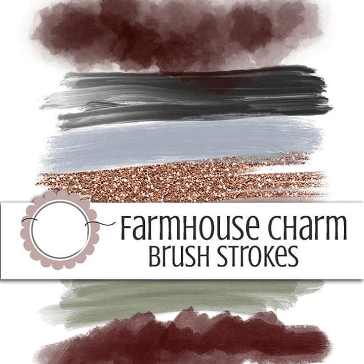 Kit Digital Pinceladas com Charme Campestre  1