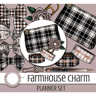 Kit Digital Estojo Planejador Charmoso