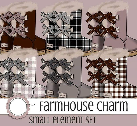 Kit Digital Botas Charmosas 