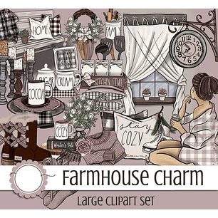 Kit Digital Doce Lar Menina 