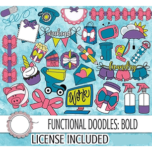 Kit Digital Produtos de Casa Fofo