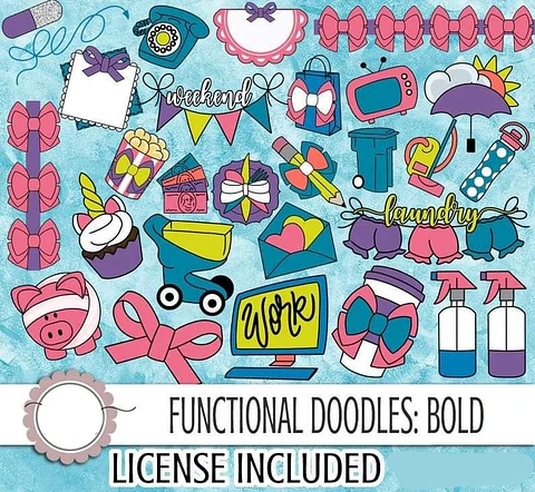 Kit Digital Produtos de Casa Fofo