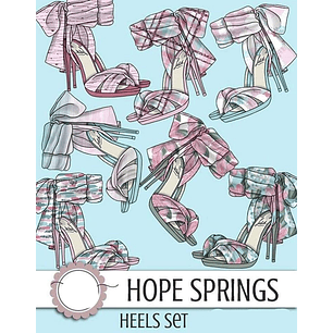 Kit Digital Saltos de Laços Fofinhos 