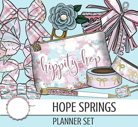 Kit Digital Estojo Planejador Feminino 