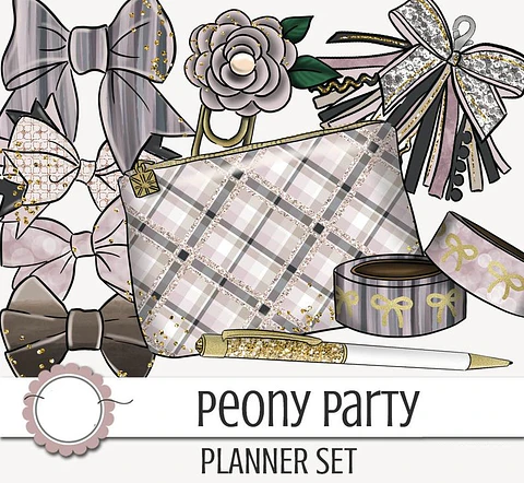 Kit Digital Planner Feminino 