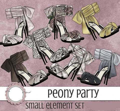 Kit Digital Sandálias Chique 