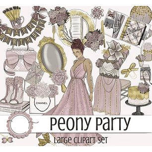 Kit Digital Vestido Festa Debutante 