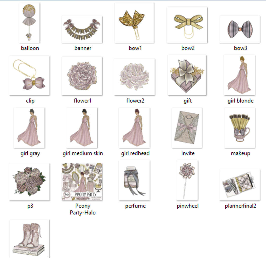 Kit Digital Vestido Festa Debutante  2