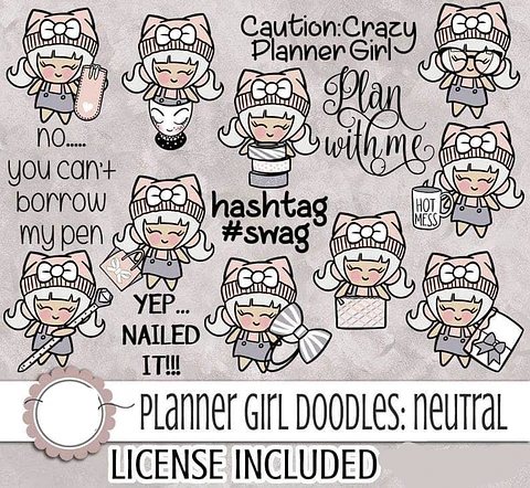 Kit Digital Garotinhas 