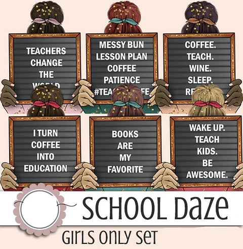 Kit Digital Garotas na Escola 