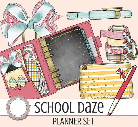 Kit Digital Planner Feminino 
