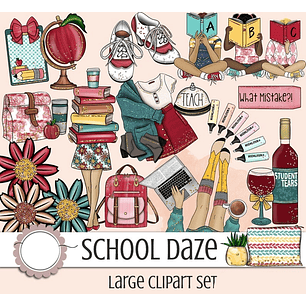 Kit Digital Escolar Menina