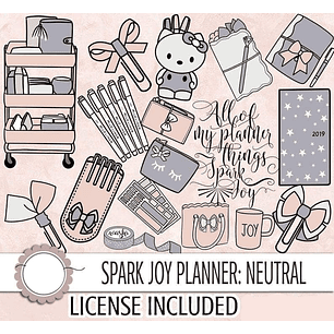 Kit Digital Planejador Feminino 