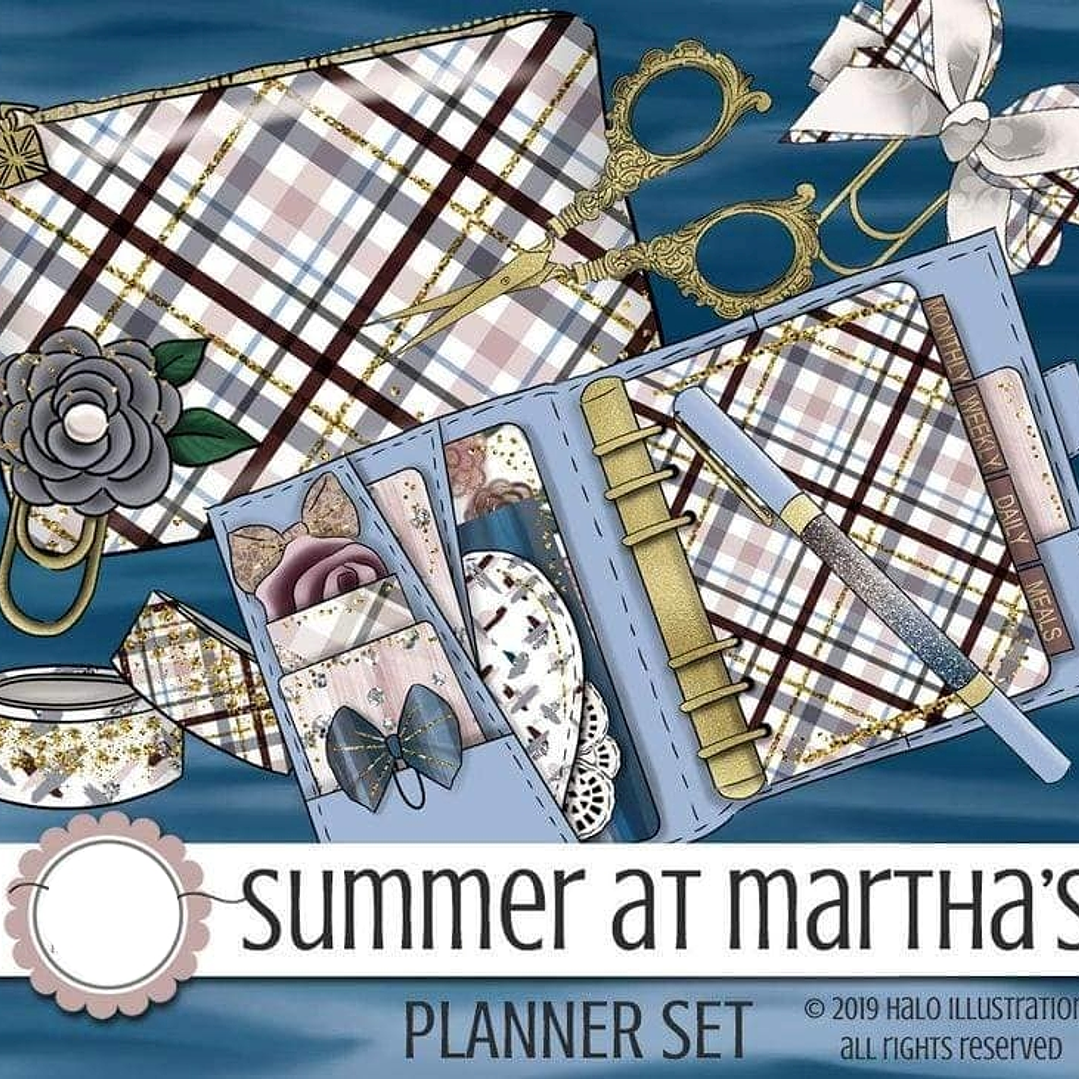 Kit Digital Planejador Feminino 1