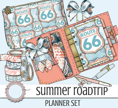 kit Digital Planner Summer 