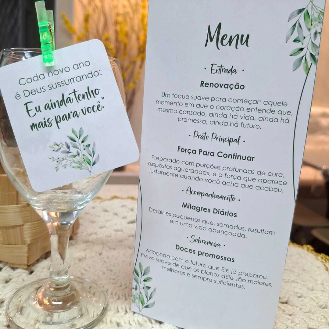 Arquivo Menu + Tag Deus Sussurrando  1