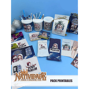 Arquivo Natal Natividade Pack Printables - Tita 