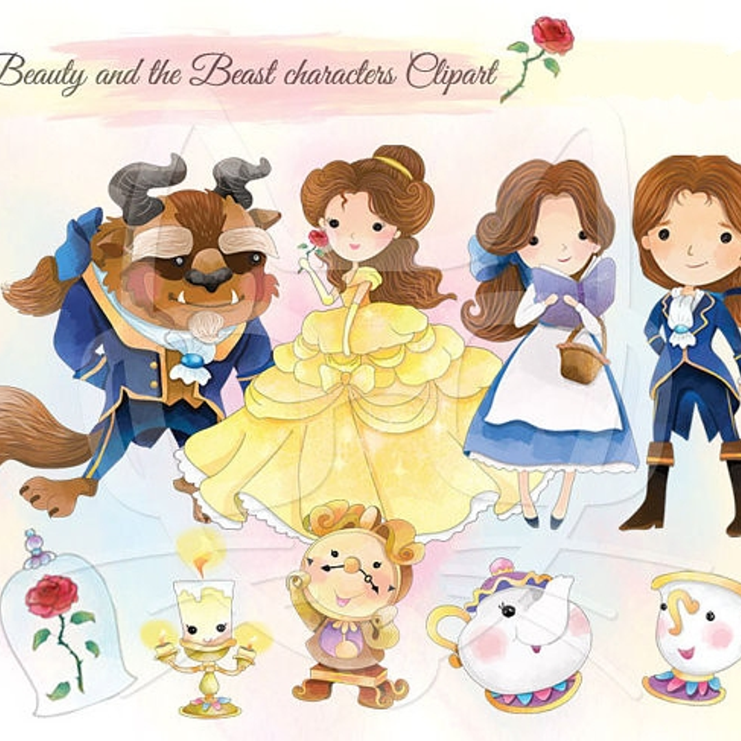 Kit Digital A Bela e a Fera  1