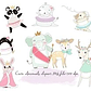 Kit Digital Animais Girls - Thumbnail 1