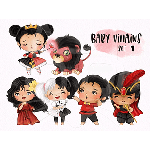 Kit Digital Bebês Vilões 
