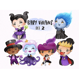KIt Digital Bebês Vilões 02 