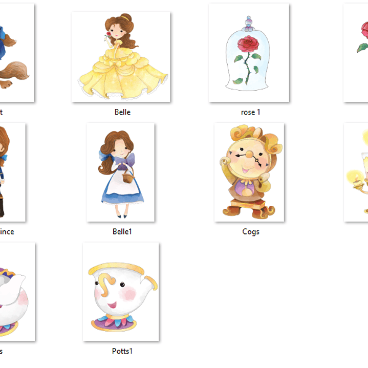 Kit Digital A Bela e a Fera  2