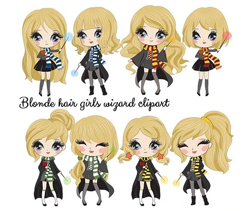 Kit Digital Feiticeiras Loiras 