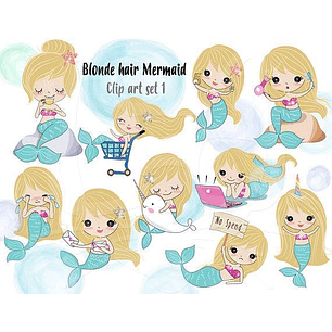 Kit Digital Sereias Adolescentes 