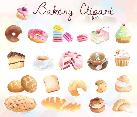 Kit Digital Conjunto de Doces 