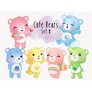 Kit Digital Ursinhos Carinhoso Bebês