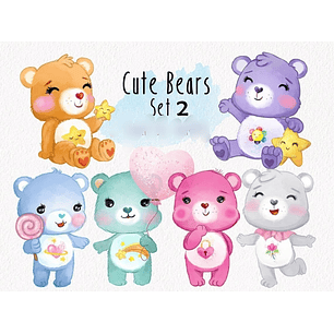 Kit Digital Ursinhos Carinhosos Bebês 02