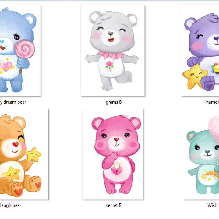 Kit Digital Ursinhos Carinhosos Bebês 02 2