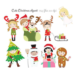 Kit Digital Natal Fofinho