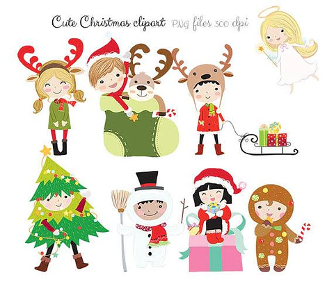 Kit Digital Natal Fofinho