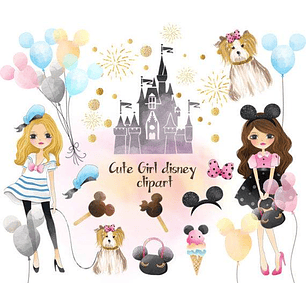 Kit Digital Disney Meninas 