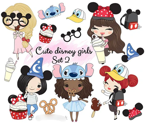 Kit Digital Disney Meninas 02