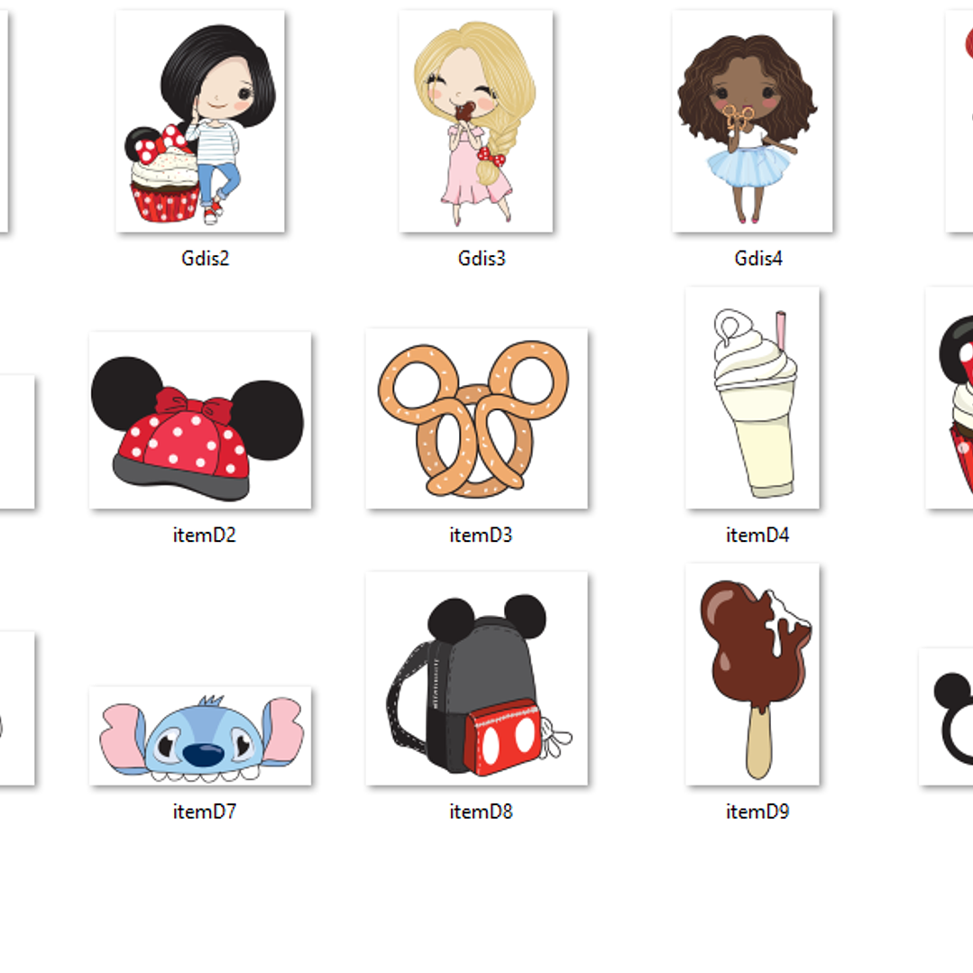 Kit Digital Disney Meninas 02 2