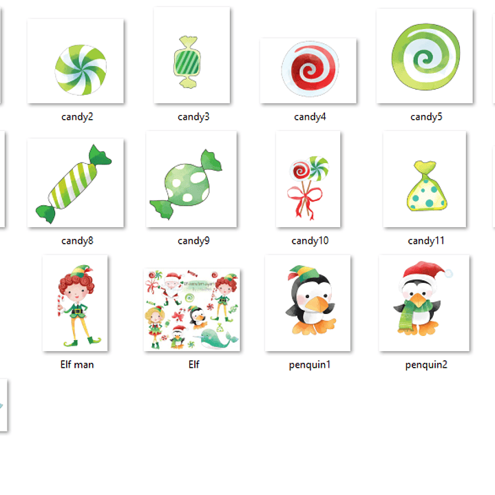 Kit Digital Personagens Elfos  2