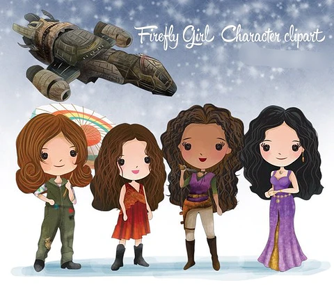 Kit Digital Garotas Vagalumes 