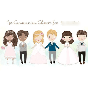 Kit Digital Primeira Comunhão 