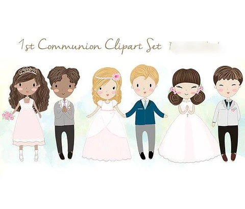 Kit Digital Primeira Comunhão 