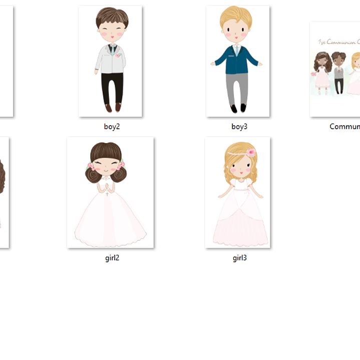 Kit Digital Primeira Comunhão  2