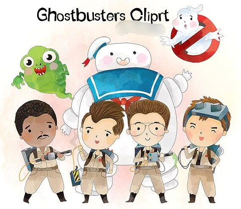 Kit Digital Caçadores de Fantasmas Meninos